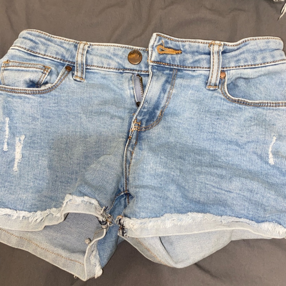 Light Wash Jean Shirts XS